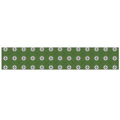 Logo Kekistan Pattern Elegant With Lines On Green Background Large Flano Scarf  by snek