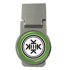 Official Logo Kekistan Circle Green And Black Money Clips (round)  by snek
