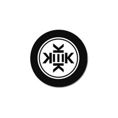 Official Logo Kekistan Circle Black And White Golf Ball Marker (4 Pack) by snek