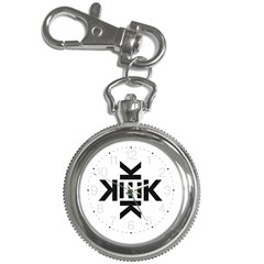 Official Logo Kekistan Circle Black And White Key Chain Watches by snek