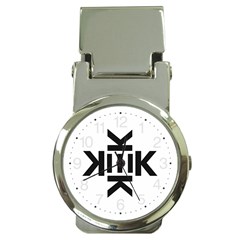 Official Logo Kekistan Circle Black And White Money Clip Watches by snek