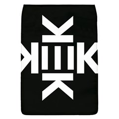 Official Logo Kekistan Kek Black And White On Black Background Removable Flap Cover (s) by snek