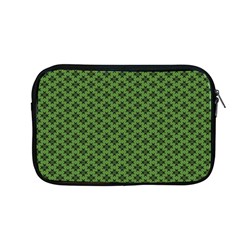 Logo Kek Pattern Black And Kekistan Green Background Apple Macbook Pro 13  Zipper Case by snek