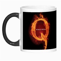 Qanon Letter Q Fire Effect Wwgowga Wwg1wga Morph Mugs by snek