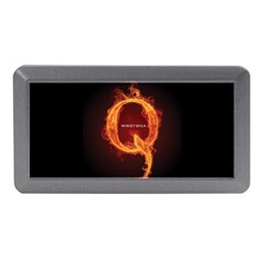 Qanon Letter Q Fire Effect Wwgowga Wwg1wga Memory Card Reader (mini) by snek