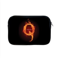 Qanon Letter Q Fire Effect Wwgowga Wwg1wga Apple Macbook Pro 15  Zipper Case by snek