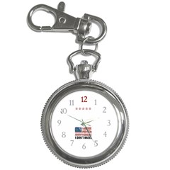 I Don t Kneel Grunge Honor The Usa Flag Maga Key Chain Watch by snek