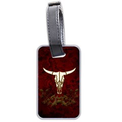 Awesome Cow Skeleton Luggage Tags (two Sides) by FantasyWorld7