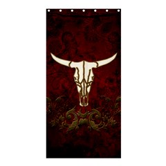Awesome Cow Skeleton Shower Curtain 36  X 72  (stall)  by FantasyWorld7