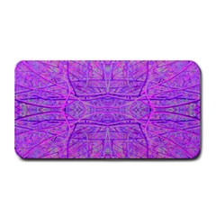 Hot Pink And Purple Abstract Branch Pattern Medium Bar Mats by myrubiogarden