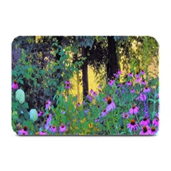 Hazy Morning Sunrise In My Rubio Garden Plate Mats by myrubiogarden