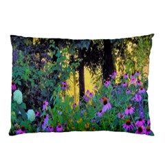 Hazy Morning Sunrise In My Rubio Garden Pillow Case (two Sides) by myrubiogarden