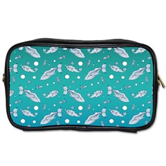Under The Pea Paisley Pattern Toiletries Bag (one Side)