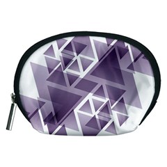 Geometry Triangle Abstract Accessory Pouch (medium)