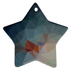 Triangle Geometry Trigonometry Star Ornament (two Sides)