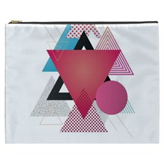 Geometric Line Patterns Cosmetic Bag (xxxl) by Mariart