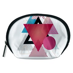 Geometric Line Patterns Accessory Pouch (medium) by Mariart