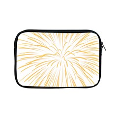 Yellow Firework Transparent Apple Ipad Mini Zipper Cases by Mariart