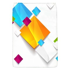 Colorful Abstract Geometric Squares Removable Flap Cover (s) by Alisyart
