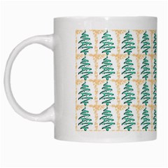 Christmas Tree White Mugs