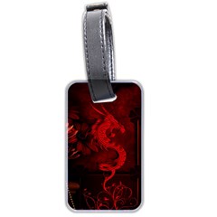 Wonderful Red Chinese Dragon Luggage Tags (two Sides) by FantasyWorld7