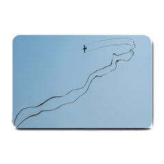 Airplane Airplanes Blue Sky Small Doormat 