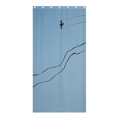 Airplane Airplanes Blue Sky Shower Curtain 36  X 72  (stall) 