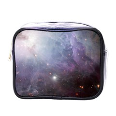 Orion Nebula Pastel Violet Purple Turquoise Blue Star Formation  Mini Toiletries Bag (one Side) by genx