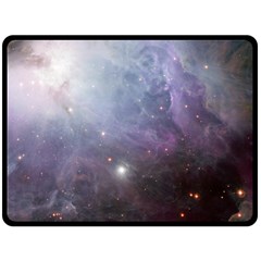 Orion Nebula Pastel Violet Purple Turquoise Blue Star Formation  Fleece Blanket (large)  by genx