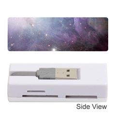 Orion Nebula Pastel Violet Purple Turquoise Blue Star Formation  Memory Card Reader (stick) by genx