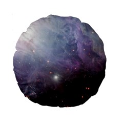 Orion Nebula Pastel Violet Purple Turquoise Blue Star Formation  Standard 15  Premium Round Cushions