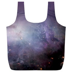 Orion Nebula Pastel Violet Purple Turquoise Blue Star Formation Full Print Recycle Bag (xl) by genx