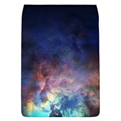 Lagoon Nebula Interstellar Cloud Pastel Pink, Turquoise And Yellow Stars Removable Flap Cover (l) by genx