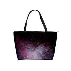 Eagle Nebula Wine Pink And Purple Pastel Stars Astronomy Classic Shoulder Handbag by genx