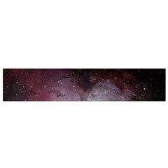 Eagle Nebula Wine Pink And Purple Pastel Stars Astronomy Small Flano Scarf