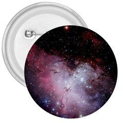 Eagle Nebula Wine Pink And Purple Pastel Stars Astronomy 3  Buttons