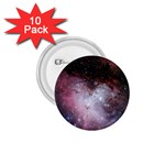 Eagle Nebula Wine Pink and Purple pastel Stars Astronomy 1.75  Buttons (10 pack) Front