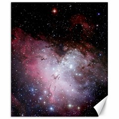 Eagle Nebula Wine Pink And Purple Pastel Stars Astronomy Canvas 20  X 24  by genx