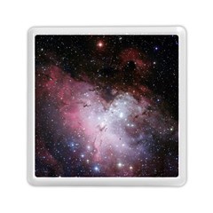 Eagle Nebula Wine Pink And Purple Pastel Stars Astronomy Memory Card Reader (square) by genx