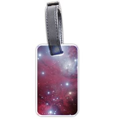 Christmas Tree Cluster Red Stars Nebula Constellation Astronomy Luggage Tags (one Side)  by genx