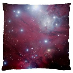 Christmas Tree Cluster Red Stars Nebula Constellation Astronomy Standard Flano Cushion Case (two Sides) by genx