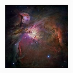 Orion Nebula Star Formation Orange Pink Brown Pastel Constellation Astronomy Medium Glasses Cloth (2-side)