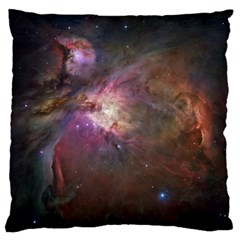 Orion Nebula Star Formation Orange Pink Brown Pastel Constellation Astronomy Standard Flano Cushion Case (one Side)