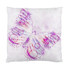 Colorful Butterfly Purple Standard Cushion Case (two Sides)