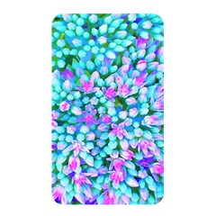 Blue And Hot Pink Succulent Sedum Flowers Detail Memory Card Reader (rectangular)