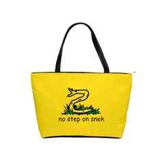 No Step On Snek Gadsden Flag Meme Parody Classic Shoulder Handbag