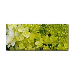 Elegant Chartreuse Green Limelight Hydrangea Macro Hand Towel by myrubiogarden