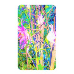 Abstract Oriental Lilies In My Rubio Garden Memory Card Reader (rectangular)