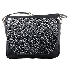 Water Bubble Photo Messenger Bag by Mariart
