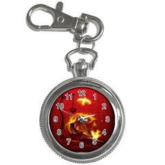 Wonderful Fairy Of The Fire With Fire Birds Key Chain Watches by FantasyWorld7